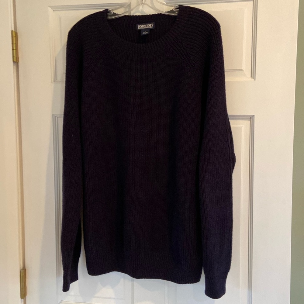 Mens Lands’ End Crewneck Sweaters Large
